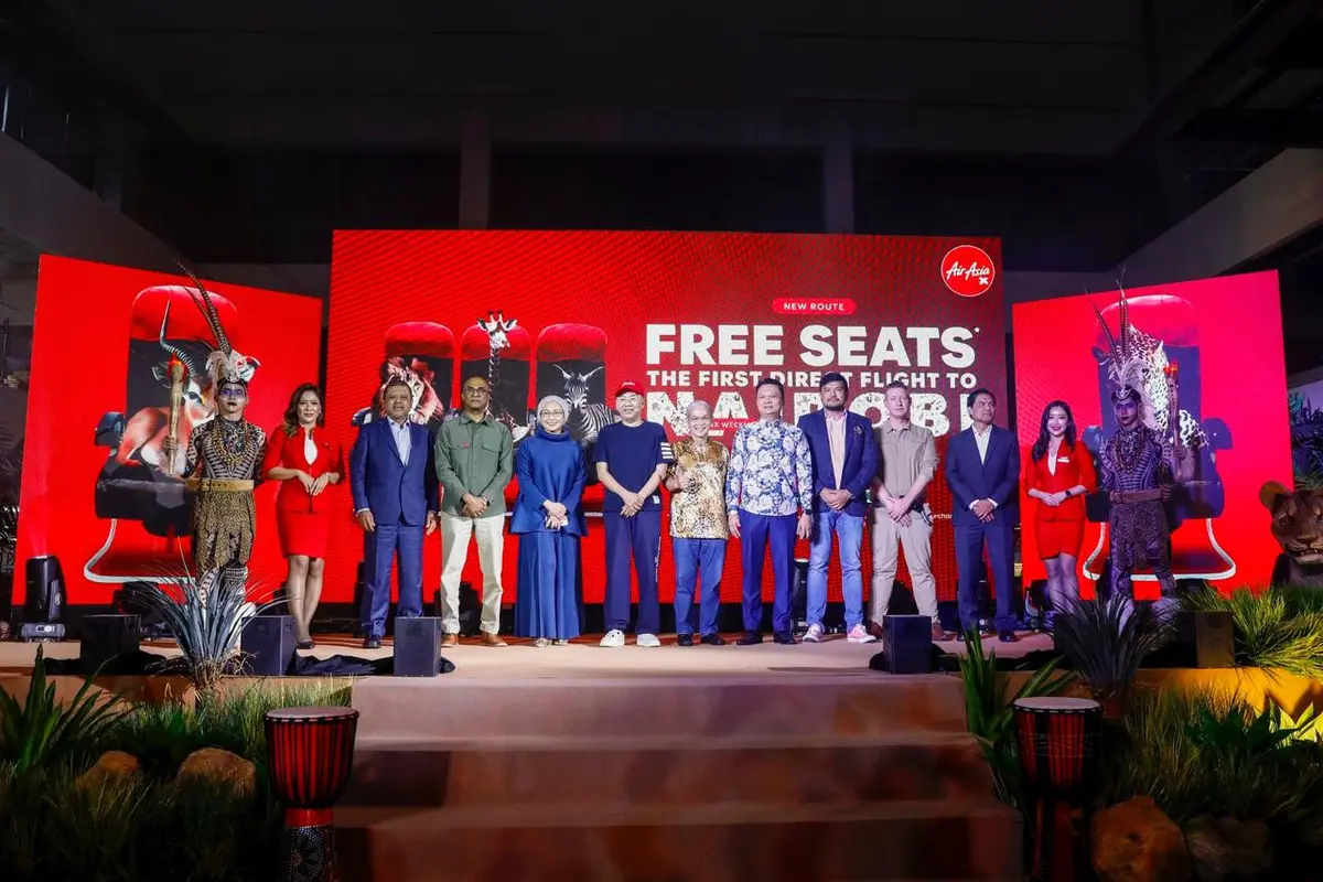 AirAsia X (AAX) merayakan tonggak sejarah baru dengan meluncurkan rute penerbangan ke Afrika, yaitu Nairobi, Kenya