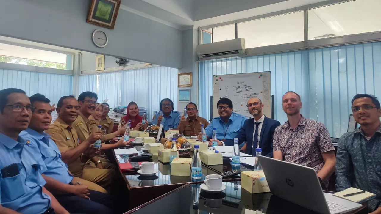 Wali Kota Semarang Hevearita Gunaryanti Rahayu memastikan bakal mendukung kemandirian finansial Perumda Air Minum Tirta Moedal Kota Semarang.