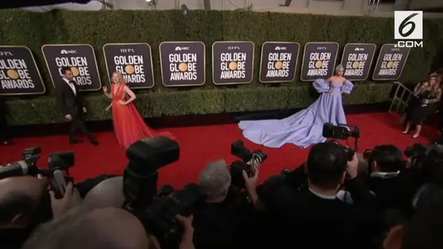 Golden Globe Awards digelar di California, Amerika Serikat. Golden Globe tahun ini dirasa lebih berwarna dibandingkan tahun lalu. Apa maksudnya?