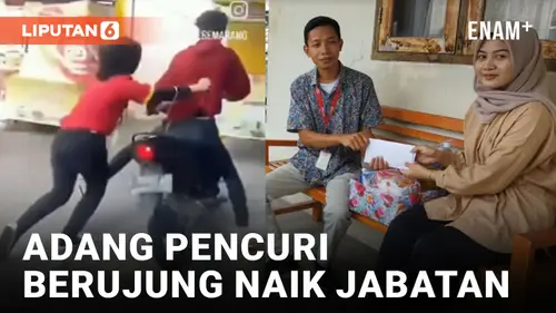 VIDEO: Adang Pencuri hingga Terseret, Karyawan Minimarket di Semarang Diganjar Kenaikan Jabatan