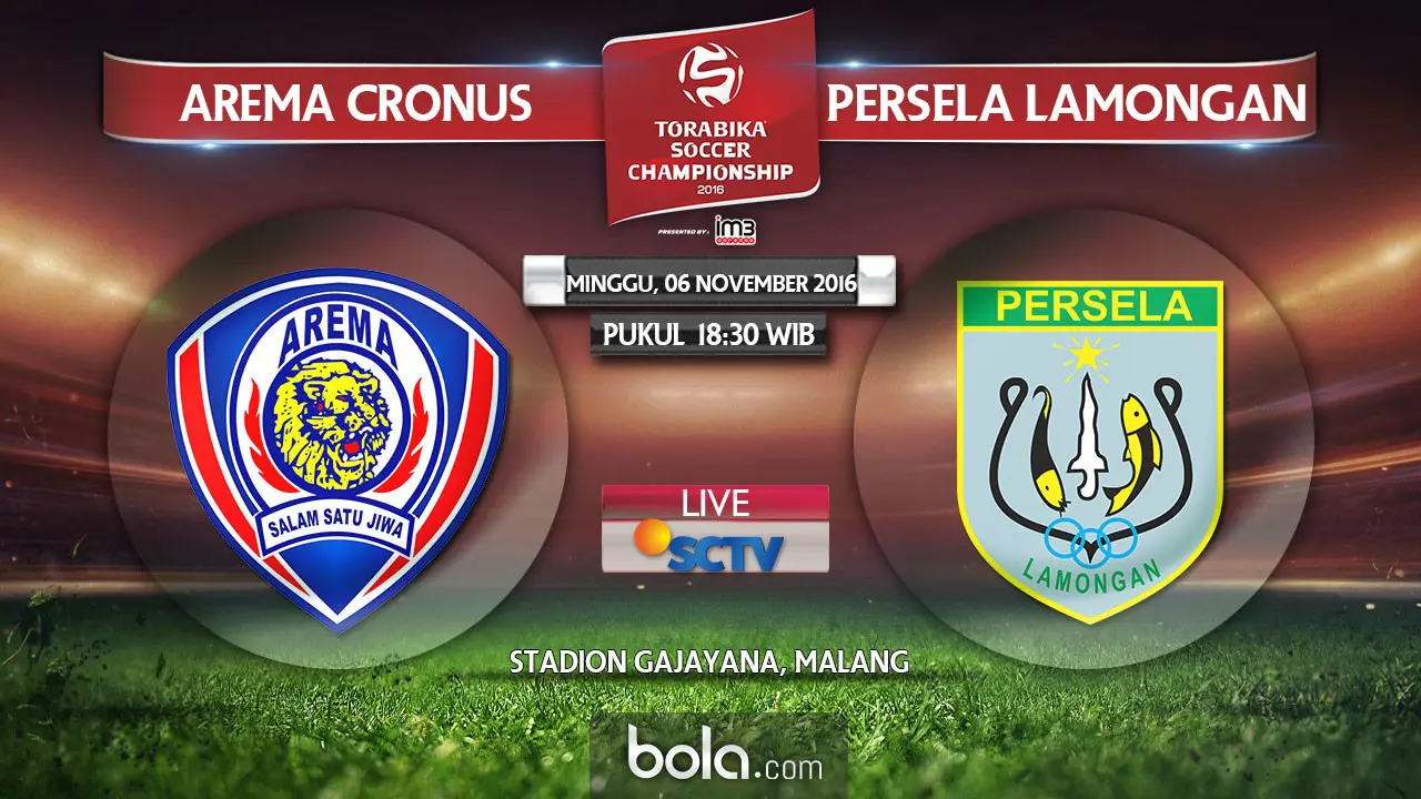 Arema Cronus vs Persela