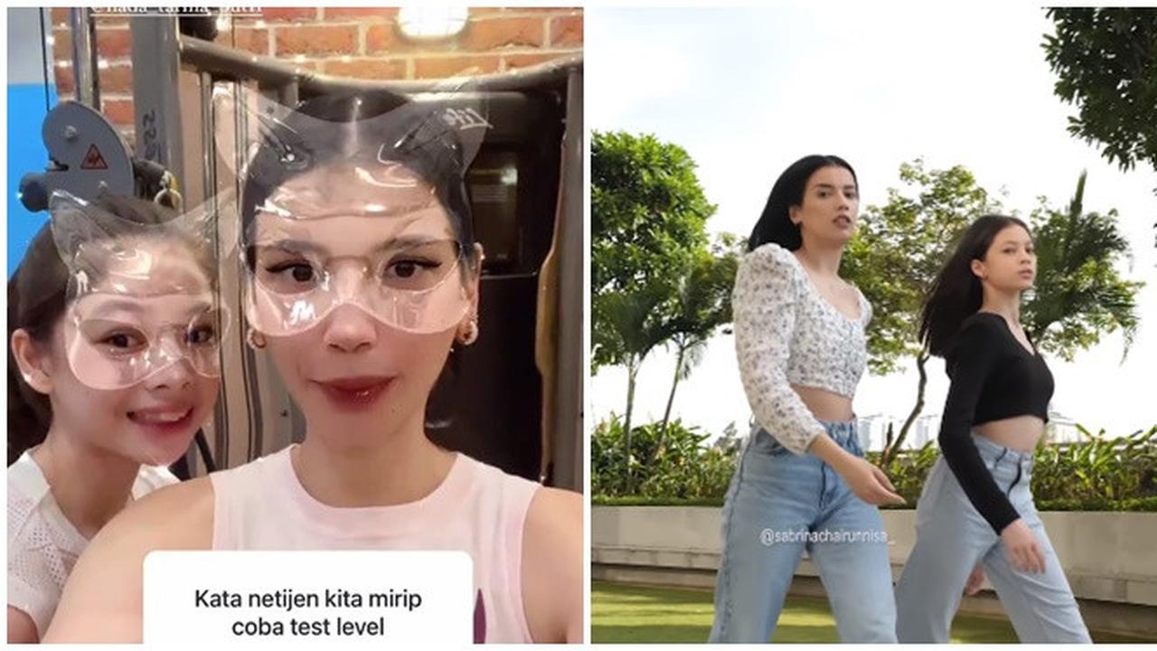 Disebut Mirip, Ini 5 Potret Sabrina Chairunnisa dan Nada Tarina Putri
