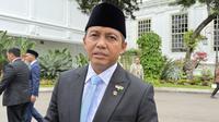Menteri Kehutanan (Menhut) Raja Juli Antoni di Kompleks Istana Kepresidenan Jakarta, Kamis (23/10/2025). (Foto: Liputan6.com/Lizsa Egeham).