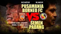 Pusamania Borneo FC Vs Semen Padang: Cari Banyak Gol