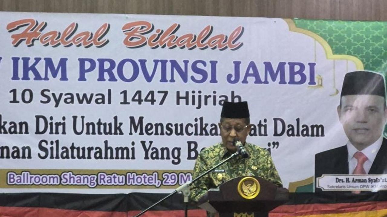 Wagub Jambi Imbau Sinergi IKM Jambi Dukung Pembangunan Daerah