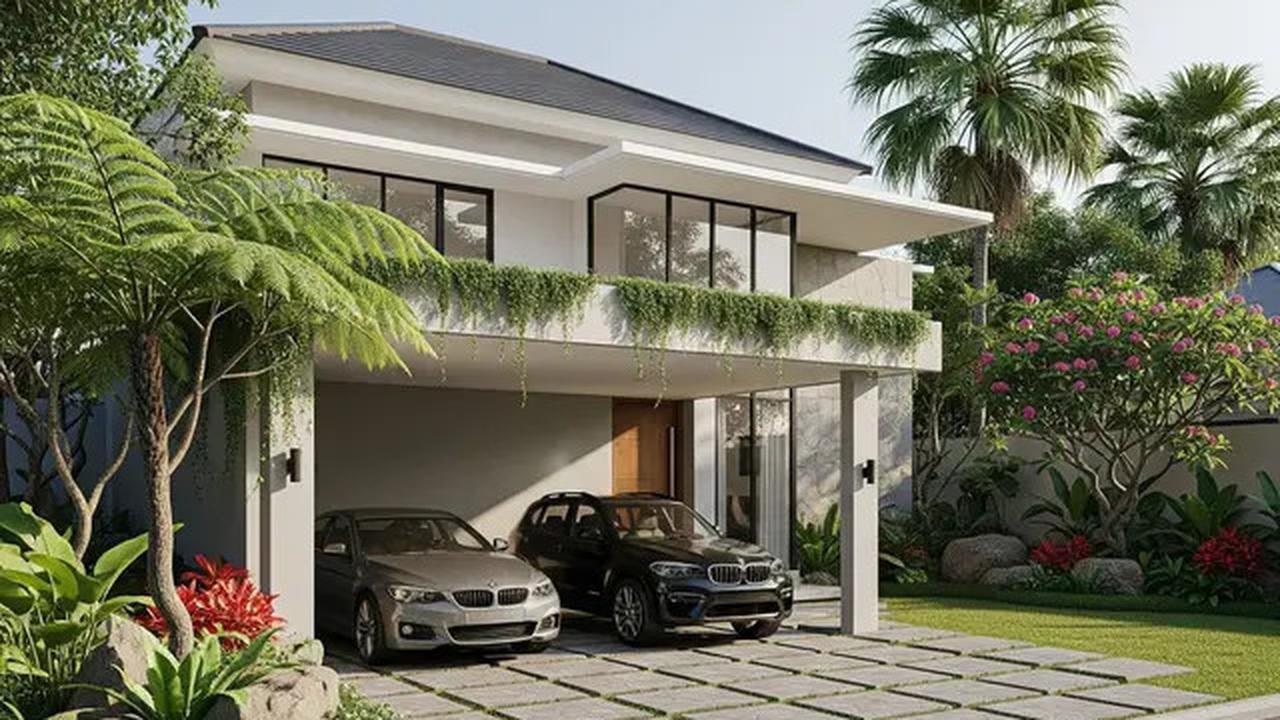 10 Ide Pekarangan Rumah Minimalis Tanpa Pagar yang Estetik di 2025, Fungsional dan Ramah Lingkungan