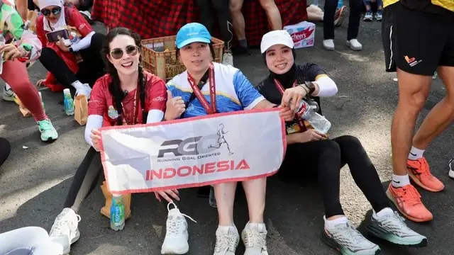 Potret Arumi Bachsin Ikut Ramaikan Bromo Marathon