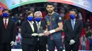 Meski gagal juara, Muhammad Albagir terpilih menjadi kiper terbaik di ajang AFF Futsal 2022. (AFF/FAT)