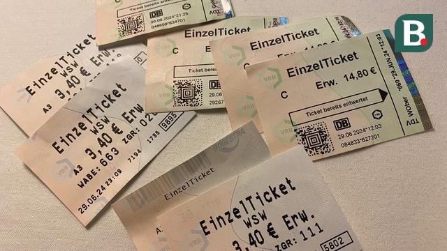 Tiket transportasi di Jerman