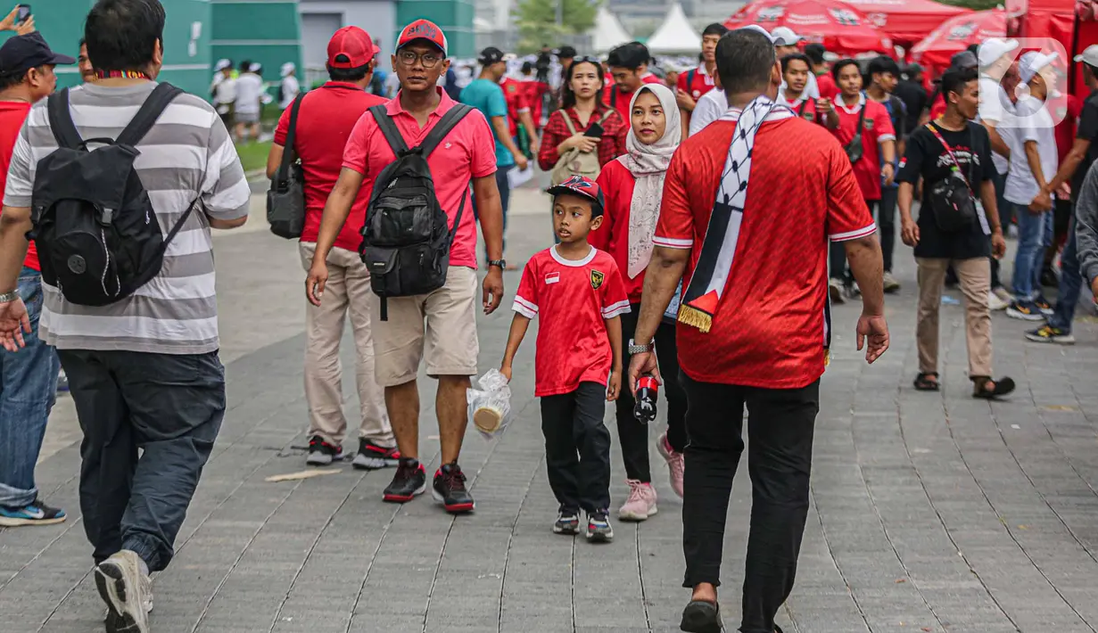 Tim Merah Putih berstatus tuan rumah, sementara Ekuador merupakan runner up Copa America U-17 2023. (Liputan6.com/Faizal Fanani)
