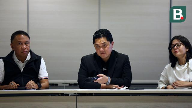 Konferensi Pers Erick Thohir Mengenai Piala Dunia U-17 2023