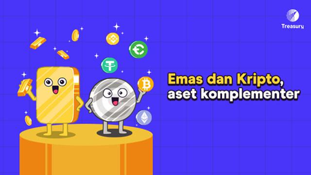 Mau Investasi Emas dan Kripto Sekaligus? Bisa Banget, Begini Caranya!