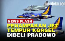 VIDEO: Menhan Prabowo Borong 6 Pesawat Jet Tempur Asal Korea Selatan