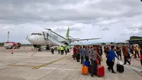 Aktivitas Penerbangan di Bandara Banyuwangi (Istimewa)
