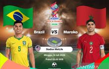 Piala Dunia 2026: Susunan Pemain Brasil vs Maroko Dirilis, Igor Thiago Starter Gantikan Neymar Cedera
