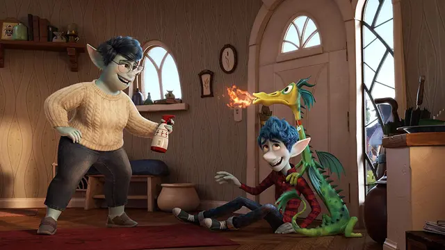 Salah satu adegan film Onward. (Foto: Dok. Disney/ Pixar)