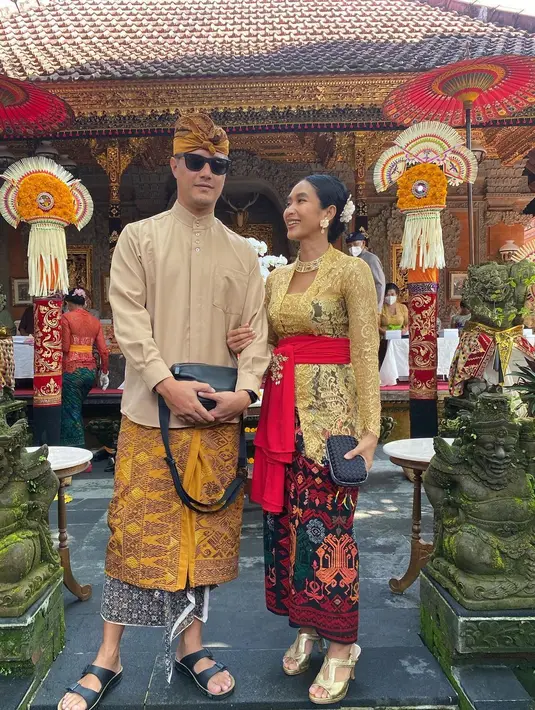 Happy Salma dan Tjokorda Bagus Dwi Santana Kertayasa (Instagram/happysalma)
