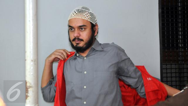 20150629-Terjerat Kasus Narkoba, Begini Penampilan Pemain Sinetron Rio Reifan Saat Sidang-Jakarta-Rio Reifan 2