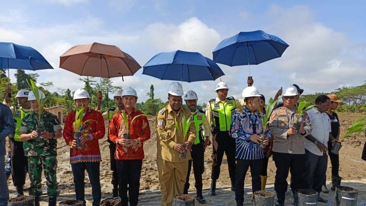 Pemkab Sorong Dukung Pengembangan Kebun Plasma Kelapa Sawit 1.400 Hektare untuk Kesejahteraan Warga