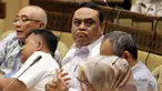 Menteri Pemberdayaan Aparatur Negara dan Reformasi Birokrasi Syafruddin (tengah) rapat kerja dengan Komisi II DPR di Jakarta, Selasa (30/10). Rapat diikuti Komisi Aparatur Sipil Negara (KASN) dan Badan Kepegawaian Negara (BKN). (Liputan6.com/JohanTallo)