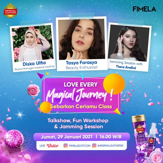 [FIMELA] Sampai Jumpa Besok di Imperial Leather x FIMELA Bareng Tasya Farasya!