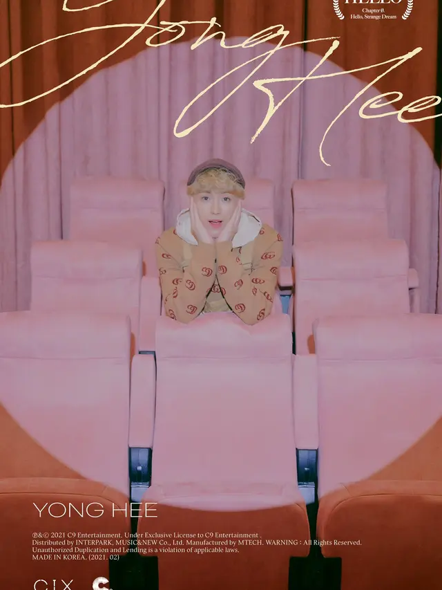 Younghee CIX. (C9 Entertainment visa Soompi)