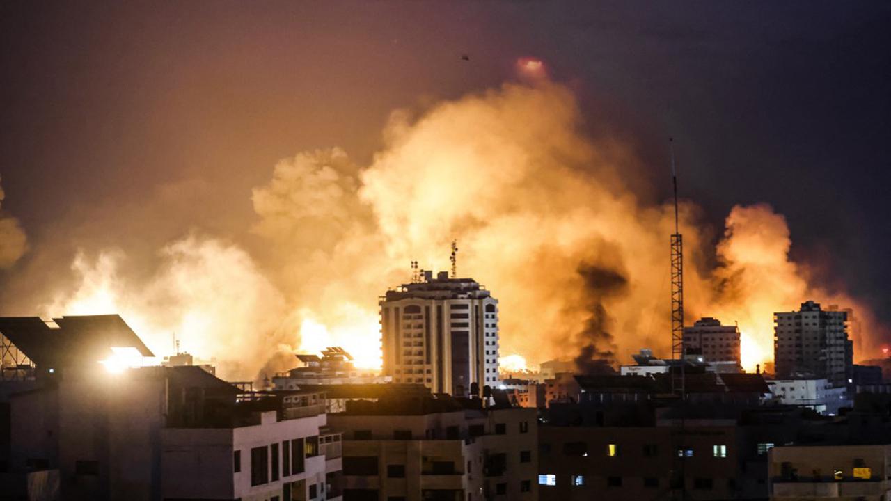 Israel Bombardir Gaza Palestina