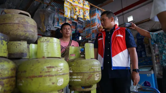 Sidak Agen LPG