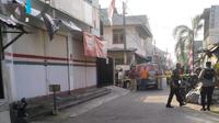 Toko kelontong lokasi temuan benda mencurigakan yang sempat dikira bom di Wisma Asri, Bekasi Utara, Kota Bekasi. (Liputan6.com/Bam Sinulingga)