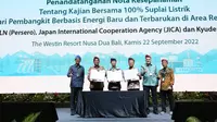 PT PLN (Persero) menjalin kolaborasi lintas negara dengan Jepang dan China untuk mendorong potensi energi baru terbarukan (EBT)