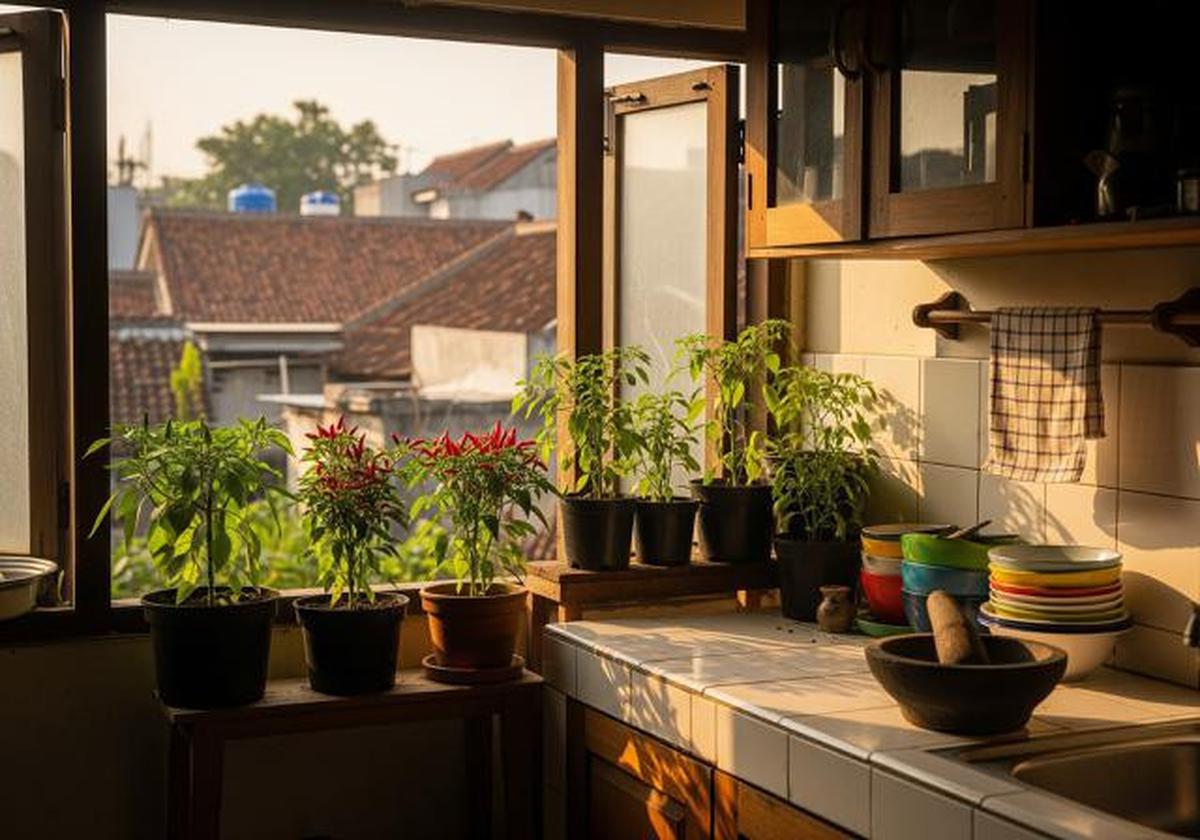 7 Ide Kebun Cabai Mini di Rumah Tanpa Halaman, Solusi Bertanam di Lahan Terbatas