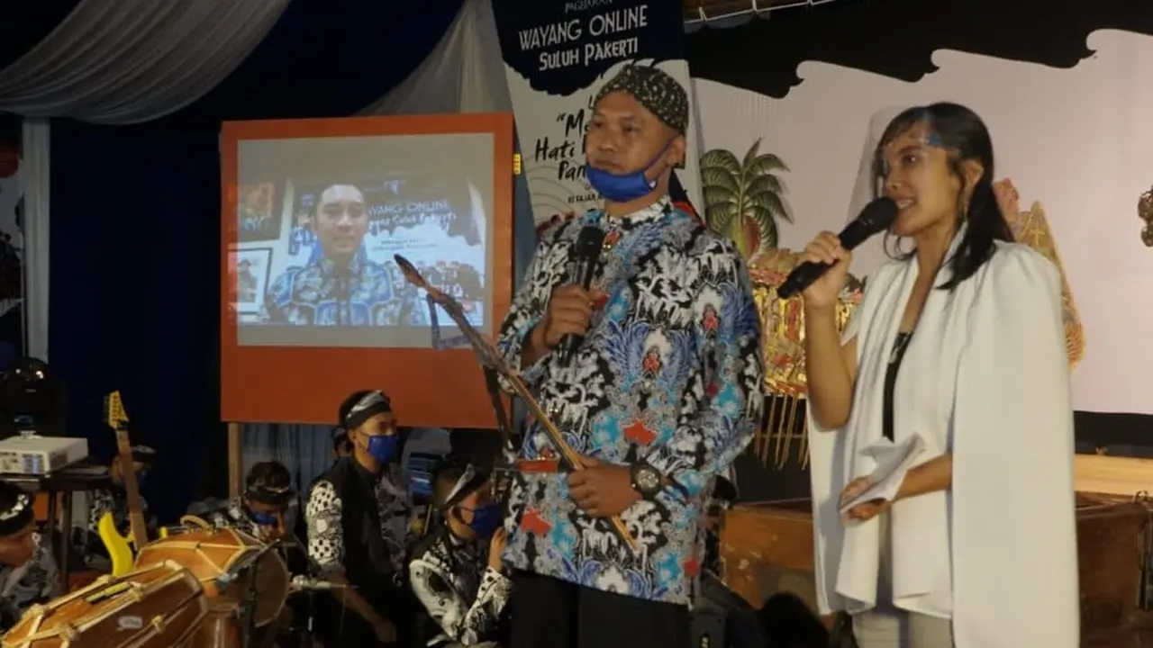 Pagelaran Wayang Suluh Pakerti Secara Online di Tengah Covid-19.