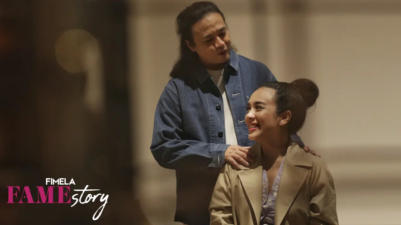 Famestory Dea Ananda dan Ariel Nidji. (Fotografer: Adrian Putra/Fimela.com)