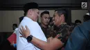 Bupati Lampung Tengah nonaktif, Mustafa saat menjalani sidang dakwaan di Pengadilan Tipikor, Jakarta, Senin (14/5). Atas dakwaan dari penuntut umum, Mustafa mengaku tidak akan mengajukan eksepsi atau nota keberatan. (Liputan6.com/Helmi Fithriansyah)