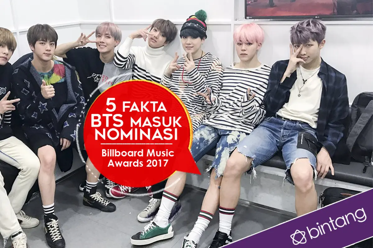 [Bintang] 5 Fakta BTS Masuk Nominasi Billboard Music Awards 2017 