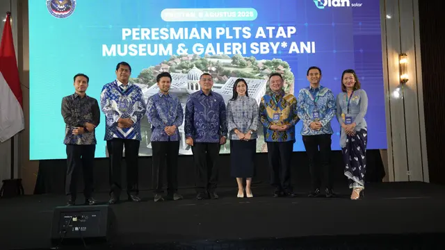 Peresmian PLTS Atap di Museum & Galeri SBY ANI.
