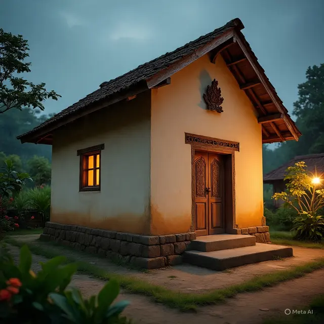 Rumah Gebyok Sederhana