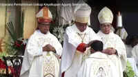 Tahbisan Uskup Agung Semarang Berlangsung Lancar dan Khidmat
