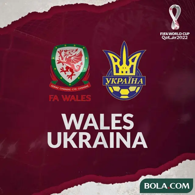 Kualifikasi Piala Dunia 2022 - Wales Vs Ukraina