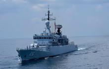 KRI Bung Tomo-357 Latihan Laut Gabungan dengan Kapal Perang Negara ASEAN di Selat Malaka
