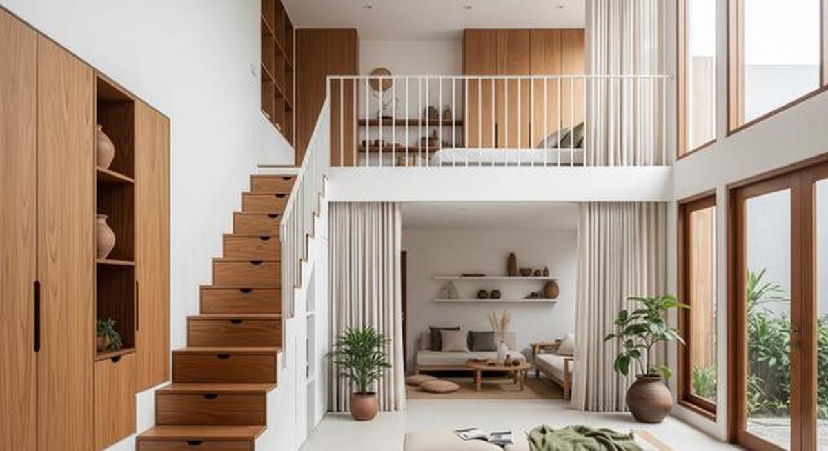 8 Desain Interior Rumah Minimalis dengan Mezzanine yang Tampil Aesthetic dan Nyaman