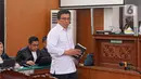 Terdakwa kasus pembunuhan Brigadir Yosua Hutabarat atau Brigadir J, Ferdy Sambo saat mengikuti sidang lanjutan di Pengadilan Negeri Jakarta Selatan, Jakarta, Selasa (13/12/2022). Sidang tersebut beragendakan mendengarkan kesaksian tiga orang saksi yakni Richard Eliezer, Ricky Rizal, dan Kuat Ma'ruf. (Liputan6.com/Faizal Fanani)