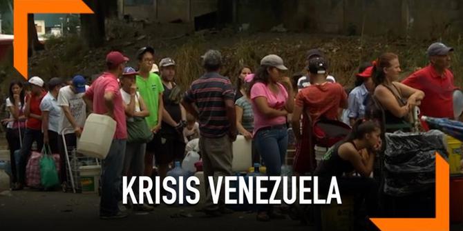 VIDEO: Warga Venezuela Ketakutan Hadapi Krisis Air Besih