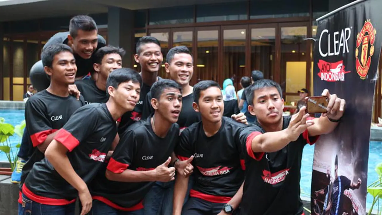 Keakraban Para Pemain Muda Terpilih Clear, Ayo! Indonesia Bisa