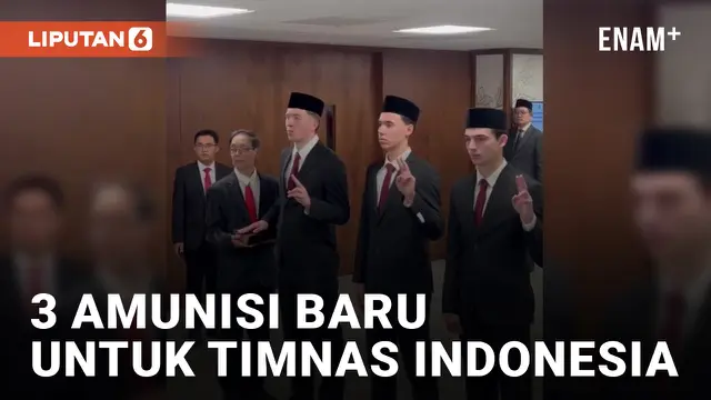 VIDEO: Ole Romenij, Tim Geypens & Dion Markx Resmi Jadi WNI