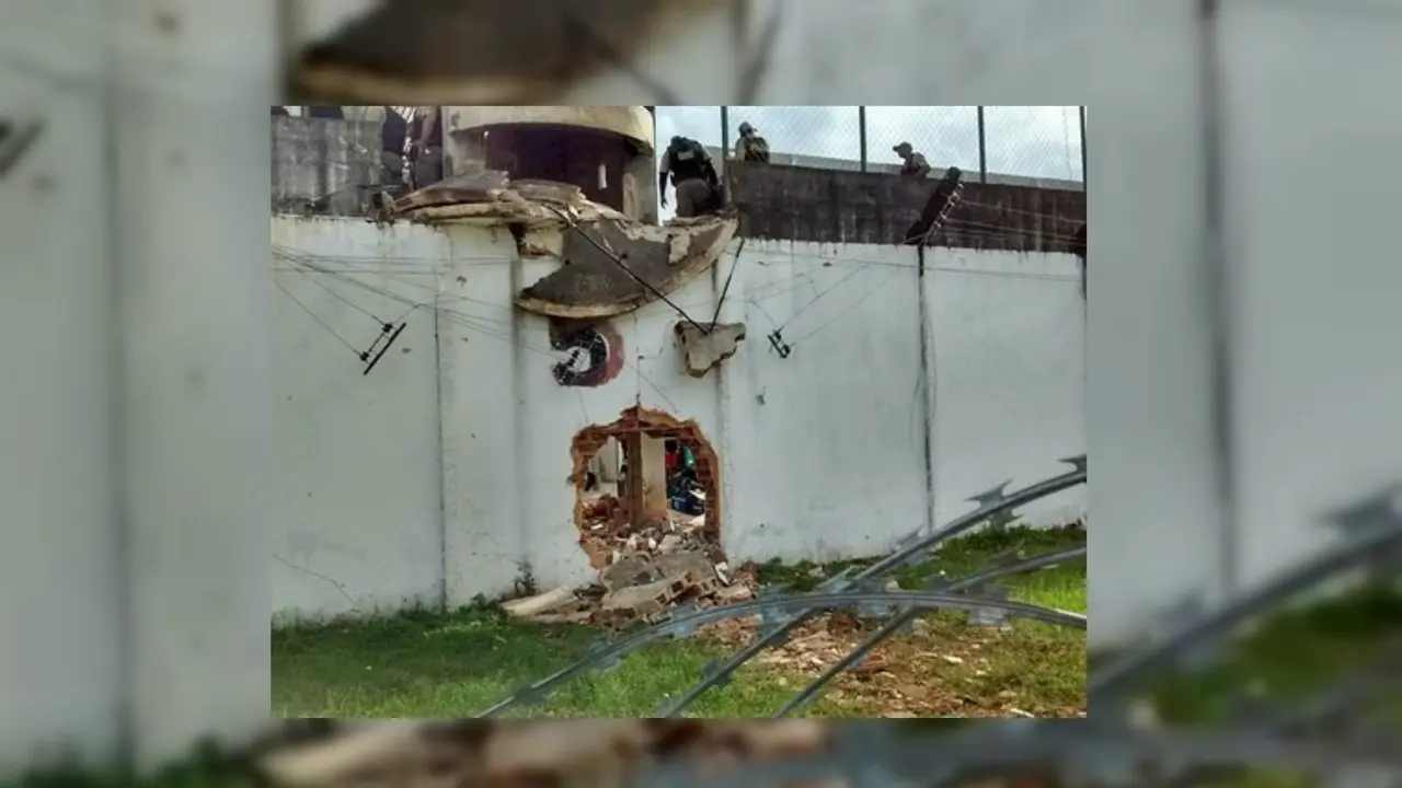 Ledakkan Tembok, 40 Napi Kabur dari Penjara di Brasil