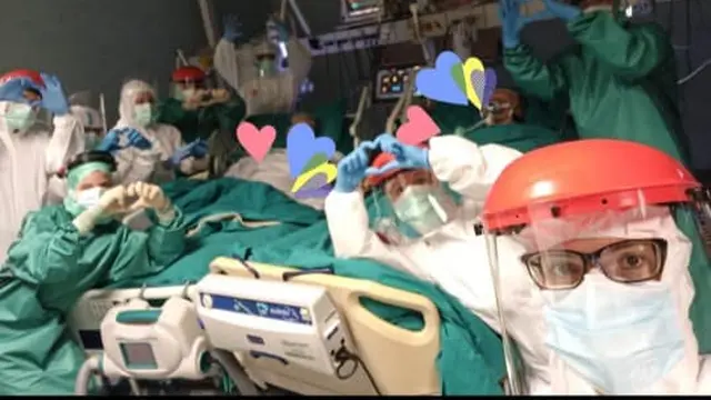 Momen Haru Pasangan Positif Corona, Rayakan 50 Tahun Pernikahan di ICU