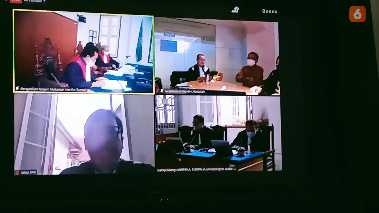 Anti Corruption Committee Sulawesi (ACC Sulawesi) menilai putusan hakim kepada Gubernur Sulsel nonaktif Nurdin Abdullah dalam perkara suap dan gratifikasi penuh hukuman korting. (Liputan6.com/ Eka Hakim)