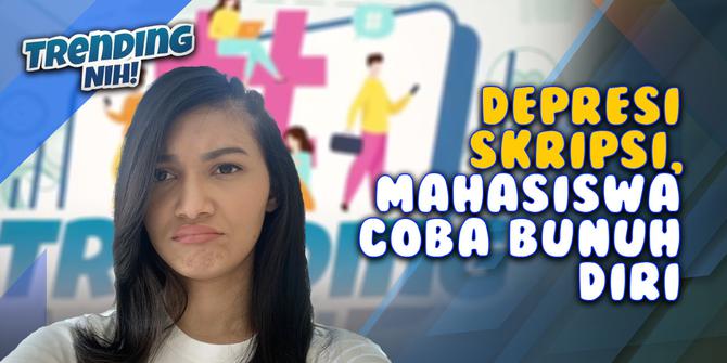 VIDEO: Trending Nih! Depresi Skripsi, Mahasiswa Coba Bunuh Diri di Jembatan