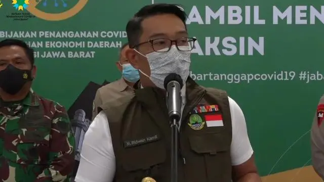 Gubernur Jawa Barat, Ridwan Kamil.